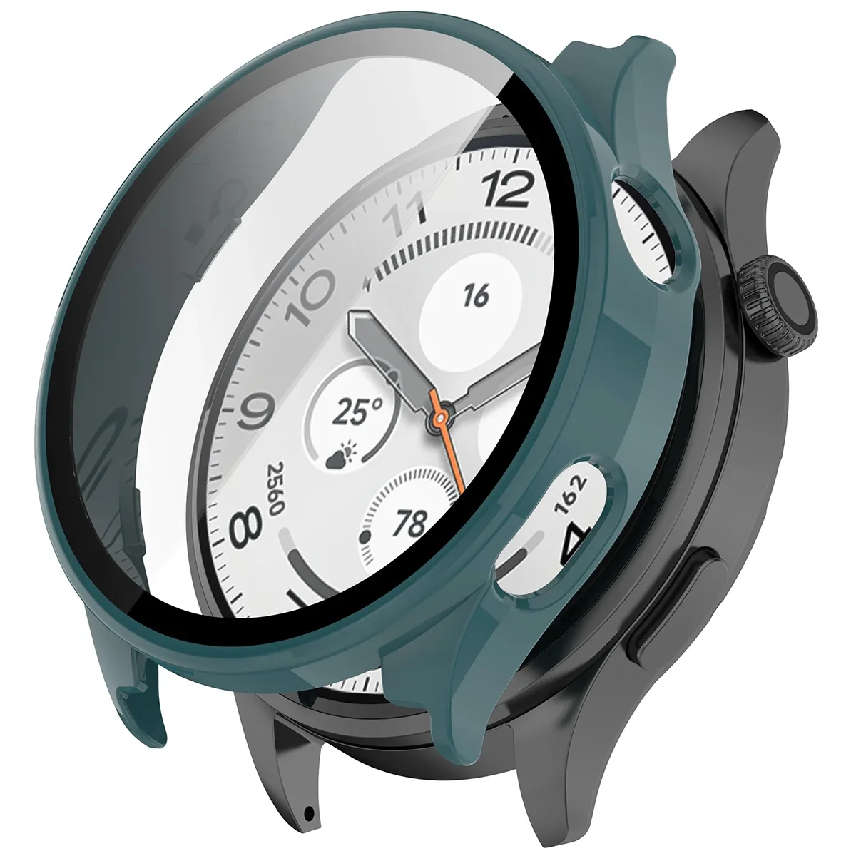 Wizualizacja nakładania etui Bizon Case Watch Adamo do Xiaomi Watch 5