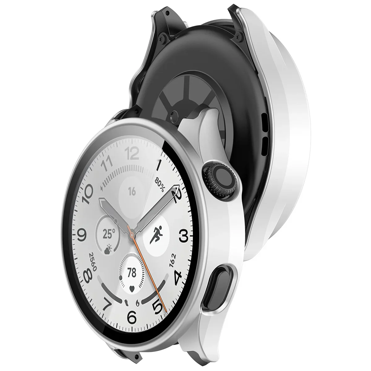 Etui z wbudowanym szkłem Bizon Case Watch Adamo do Xiaomi Watch 5