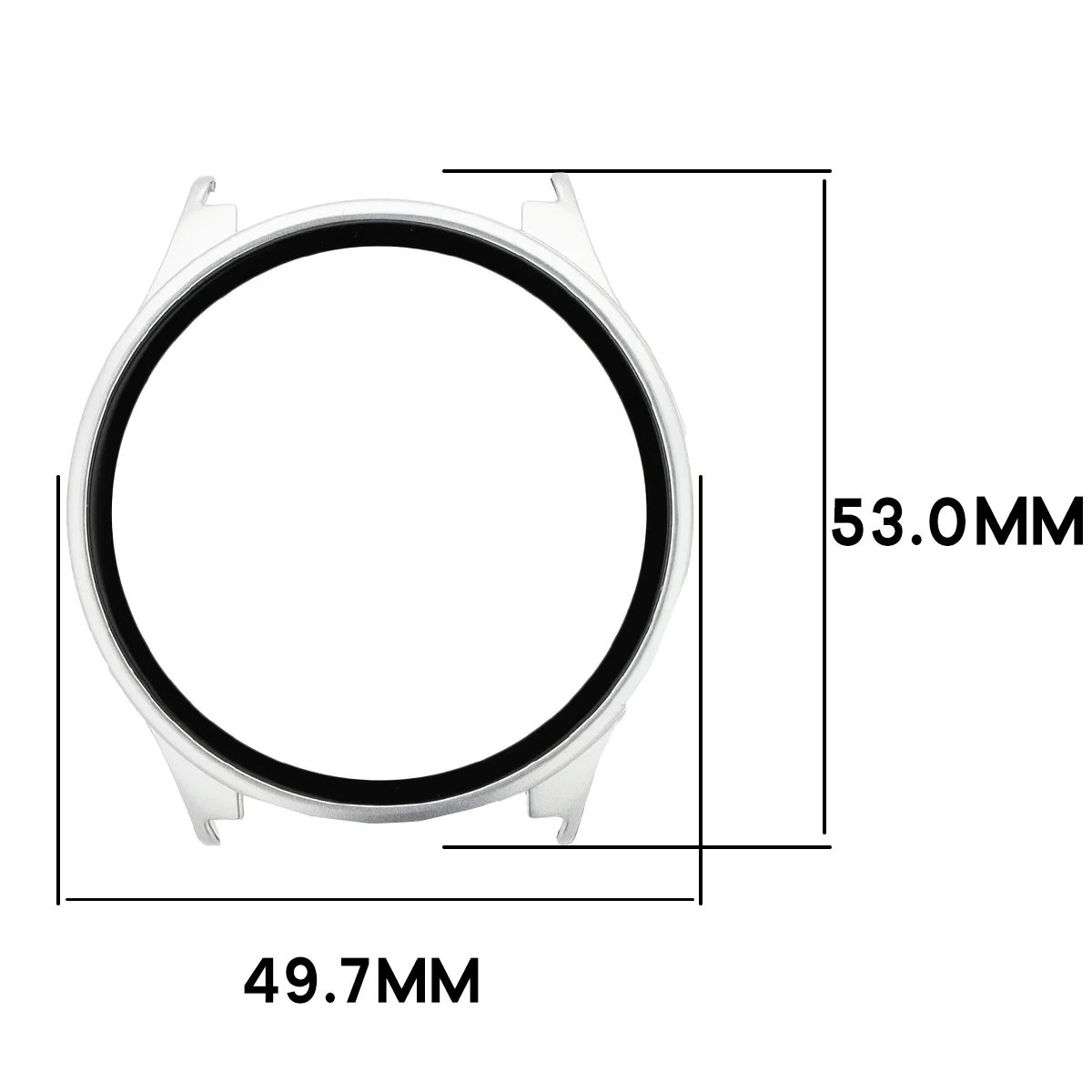 Wymiary etui Bizon Case Watch Adamo do Xiaomi Watch 5