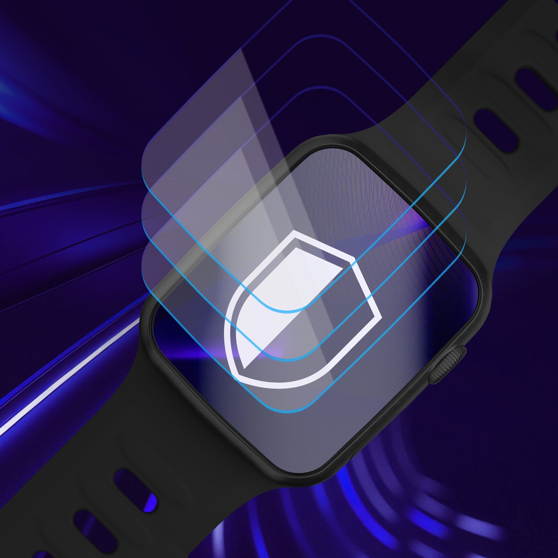 3mk Hardy Fusion Watch Protection, zestaw trzech szkieł do szybkiej ochrony smartwatcha