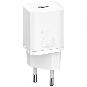 Ładowarka sieciowa Baseus Super Si USB-C 20W, biała