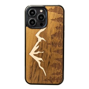 Drewniane etui Bewood iPhone 14 Pro Max GÓRY IMBUIA