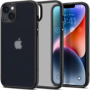 Etui Spigen Ultra Hybrid do iPhone 14 Plus, przezroczysto-matowe / czarne