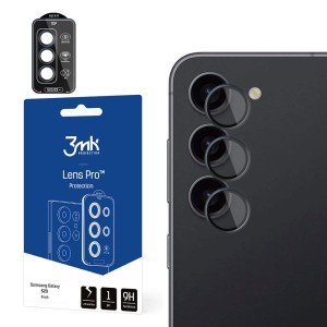 Osłona na aparat 3mk Lens Protection Pro 1 zestaw dla Galaxy S23, czarna