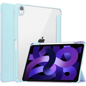 Etui Bizon Case Tab Clear Matt do Apple iPad Air 6 / 5 / 4, iPad Pro 11 2018, błękitne