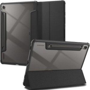 Etui Spigen Ultra Hybrid Pro do Galaxy Tab S9, czarno-przezroczyste