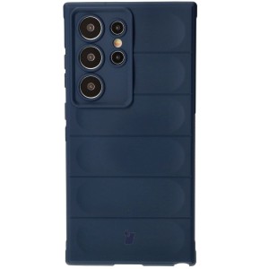 Etui Bizon Case Tur do Galaxy S24 Ultra, granatowe