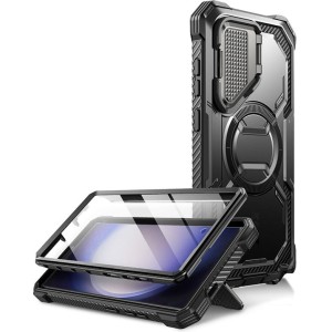 Etui Supcase i-Blason Armorbox Mag SP do Galaxy S24 Ultra, do MagSafe, czarne