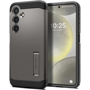 Etui Spigen Tough Armor do Galaxy S24, stalowe