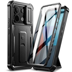 Etui Tech-Protect Kevlar Cam+ do Redmi Note 13 Pro 5G / POCO X6 5G, czarne