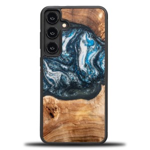 Drewniane etui do Galaxy S25 Plus, Bewood Unique Planets Ziemia