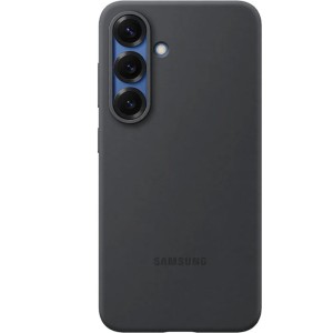 Etui Samsung Silicone Case do Galaxy S25 Plus, czarne 