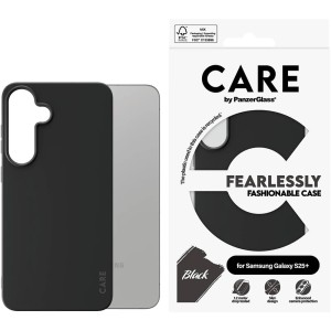 Etui CARE by PanzerGlass Fashion do Galaxy S25 Plus, czarne