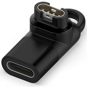 Adapter / przejściówka USB-C Beline do ładowania zegarków Garmin, czarny