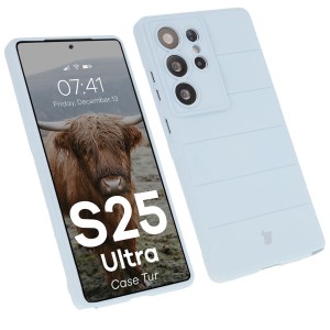 Pancerne etui Bizon Case Tur do Galaxy S25 Ultra, jasnoniebieskie