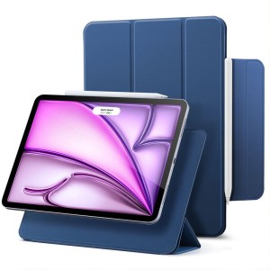 Etui ESR Rebound Magnetic do iPad Air 13" 2025 / 2024 / Pro 12.9" 2018-2022, granatowe