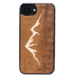 Drewniane etui do iPhone 16e, Bewood Góry Imbuia