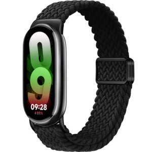Pasek Tech-Protect Nylonmag do Xiaomi Smart Band 9 / 9 NFC / 8, czarny