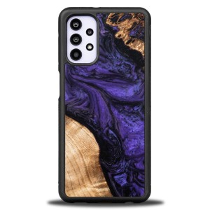 OUTLET: Drewniane etui do Galaxy A32 4G, Bewood Unique Violet