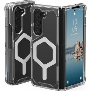 OUTLET: Etui pancerne magnetyczne Urban Armor Gear UAG Plyo Pro do Galaxy Z Fold5, przezroczyste