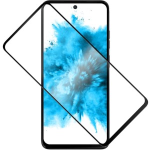 Szkło hartowane Fixed Full Cover 2.5D Tempered Glass do Motorola Moto G15 / Power, czarna ramka