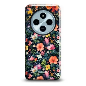 Etui ochronne do Xiaomi Redmi 14C 4G, Mobiwear Elite Pro, kolorowo-kwieciste