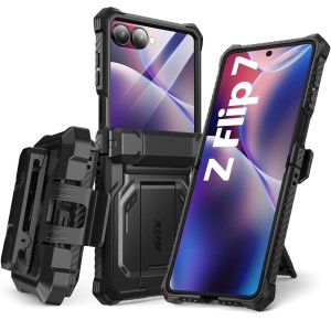 Etui pancerne Supcase i-Blason Armorbox BackSP do Galaxy Z Flip7, czarne