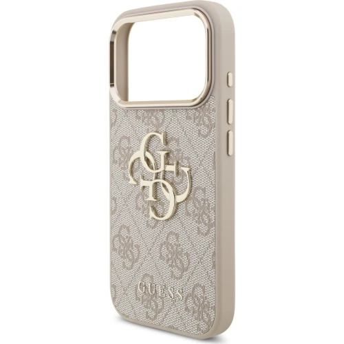 Etui Guess 4G Guess Classic Logo do iPhone 18 Pro / 17 Pro, różowe