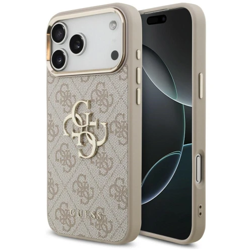 Etui Guess 4G Guess Classic Logo do iPhone 18 Pro Max / 17 Pro Max, różowe