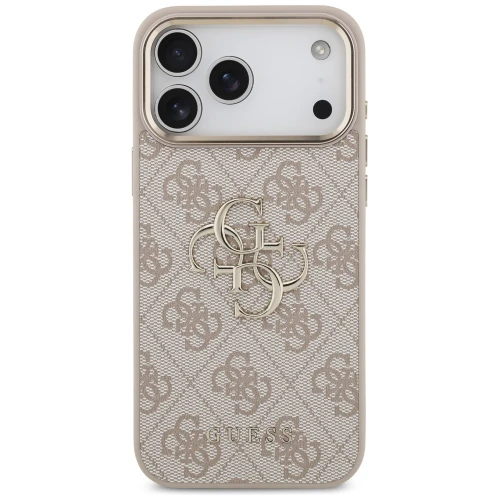 Etui Guess 4G Guess Classic Logo do iPhone 18 Pro Max / 17 Pro Max, różowe