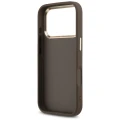 Etui Guess 4G Guess Classic Logo do iPhone 18 Pro / 17 Pro, brązowe