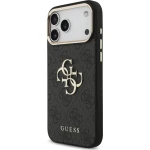 Etui Guess 4G Guess Classic Logo do iPhone 18 Pro Max / 17 Pro Max, czarne