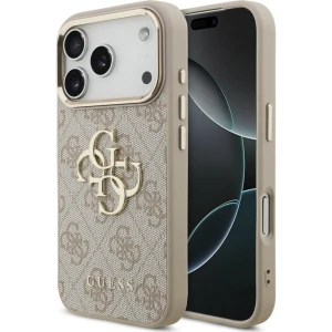 Etui Guess 4G Guess Classic Logo do iPhone 18 Pro / 17 Pro, różowe