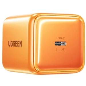 Ładowarka sieciowa GaN USB-C 45W Super Fast Charging 2.0 UGREEN X524 Zapix, pomarańczowa