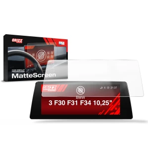 OUTLET: Folia matowa Grizz Protector do BMW 3 F30 F31 F34 Android Radio 10,25" (2012-2020)