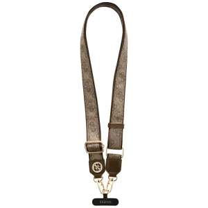 OUTLET: Smycz do telefonu Guess  Universal Crossbody Strap 150 cm/ pasek, brązowa