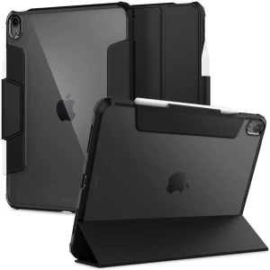 OUTLET: Etui do iPad Air 11" / 10.9" 2020-2026, Spigen Ultra Hybrid Pro, przezroczyste / czarne