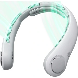 OUTLET: Wentylator na szyję, wiatrak na kark, wiatraczek JisuLife Neck Fan 4 5000mAh, szary