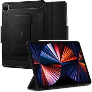 OUTLET: Etui do iPad Pro 12.9 2022/2021, Spigen Rugged Armor Pro, czarne
