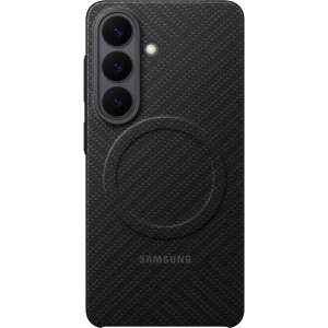 OUTLET: Oryginalne etui Samsung Carbon Magnet Case do MagSafe do Galaxy S26, czarne z włóknem węglowym
