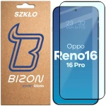 Szkło hartowane Bizon Glass Edge do Oppo Reno16 / Reno16 Pro 5G,