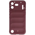 Pancerne etui Bizon Case Tur do Nothing Phone (4b), burgundowe (2/8)