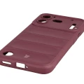 Pancerne etui Bizon Case Tur do Nothing Phone (4b), burgundowe (3/8)