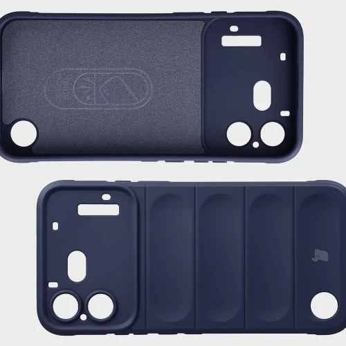 Pancerne etui Bizon Case Tur do Nothing Phone (4b), granatowe (6/8)