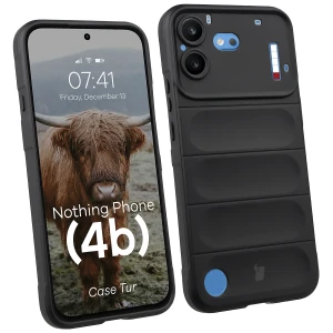Pancerne etui Bizon Case Tur do Nothing Phone (4b), czarne