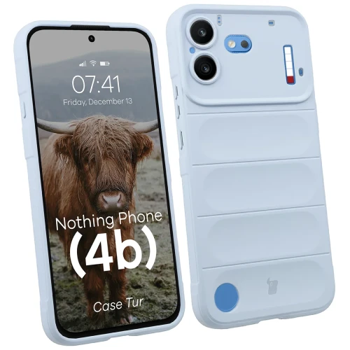 Pancerne etui Bizon Case Tur do Nothing Phone (4b), jasnoniebieskie (1/8)