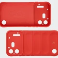 Pancerne etui Bizon Case Tur do Nothing Phone (4b), czerwone (6/8)
