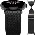 Pasek Spigen Lite Fit do Google Pixel Watch 3 (45mm) / 5 (45mm) / 4 (45mm), czarny (1/12)