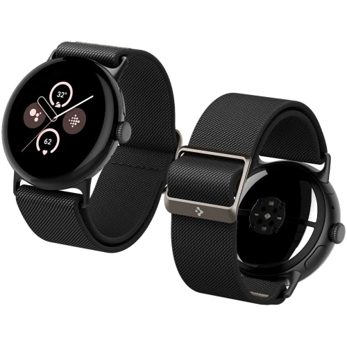 Pasek Spigen Lite Fit do Google Pixel Watch 3 (45mm) / 5 (45mm) / 4 (45mm), czarny (7/12)