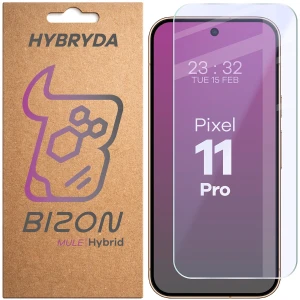 Elastyczne szkło hybrydowe Bizon Hybrid Mule do Google Pixel 11 Pro